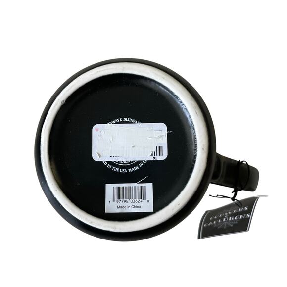 Large Halloween Coffee Mug Ghost, Spiderwebs LET’S BOO-GIE! Cobwebs & Couldrons - Picture 13 of 13